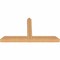 Ekena Millwork Portland Timber Gable Bracket, Western Red Cedar, 72"W x 39"H x 5 1/2"D x 5 1/2"F, 13/12 Pitch GBW072X39X0606POR00SWR - alternate 5